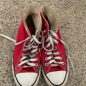Red converse